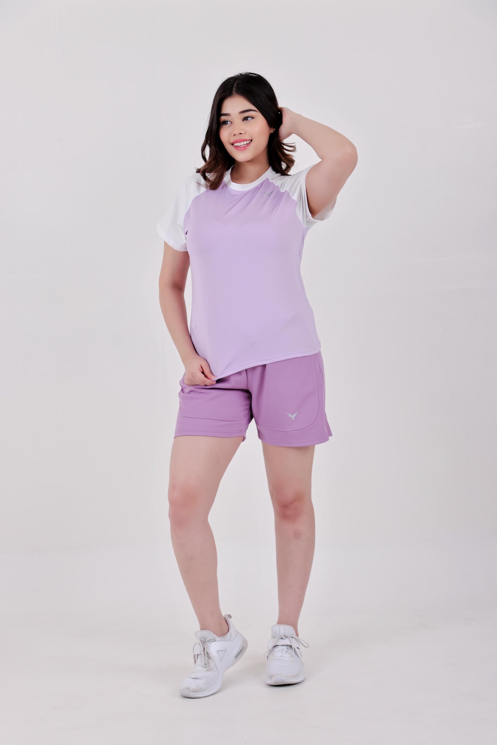 WOMEN'S REGULAR FIT SHORTS – PURPLE