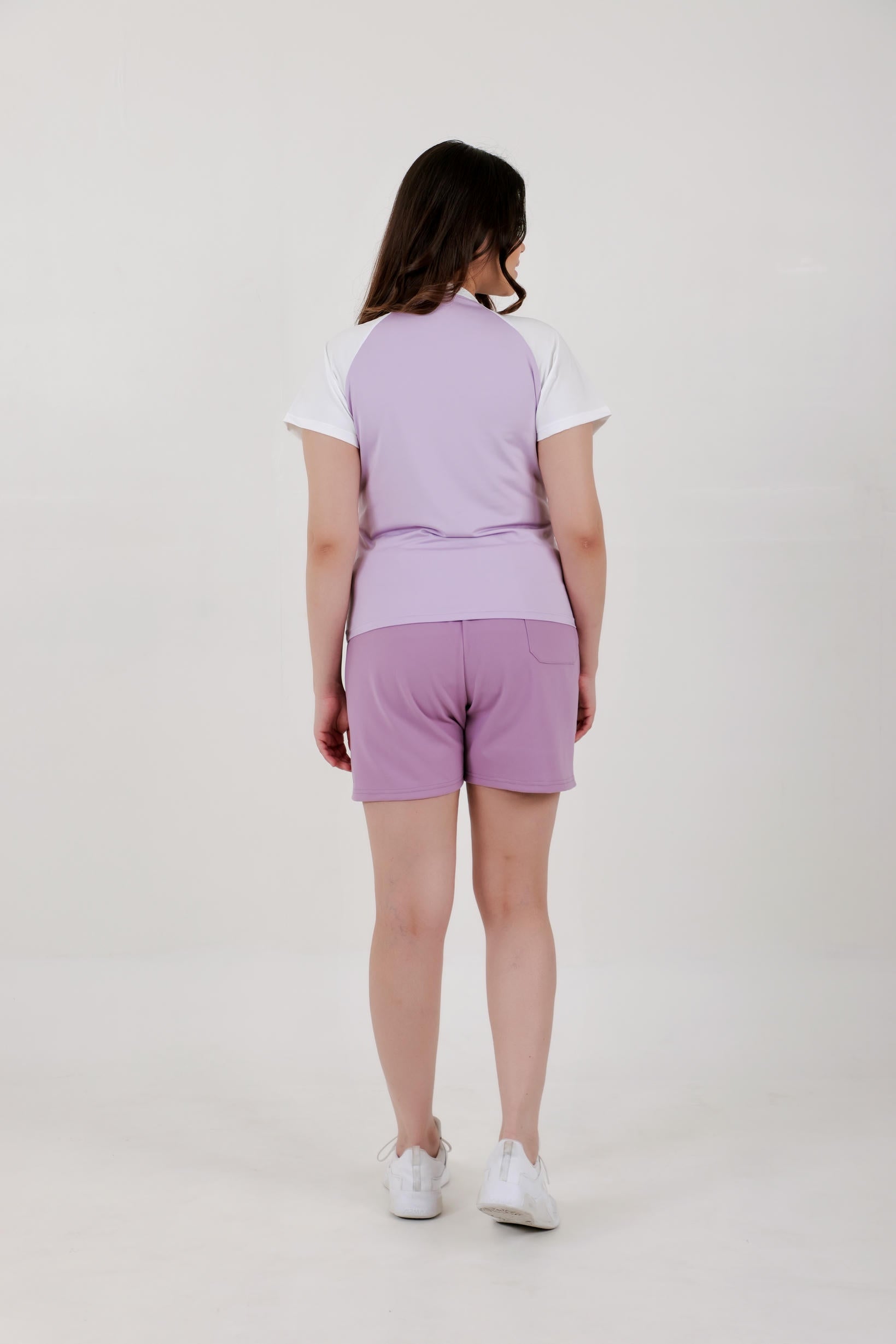 WOMEN'S REGULAR FIT SHORTS – PURPLE