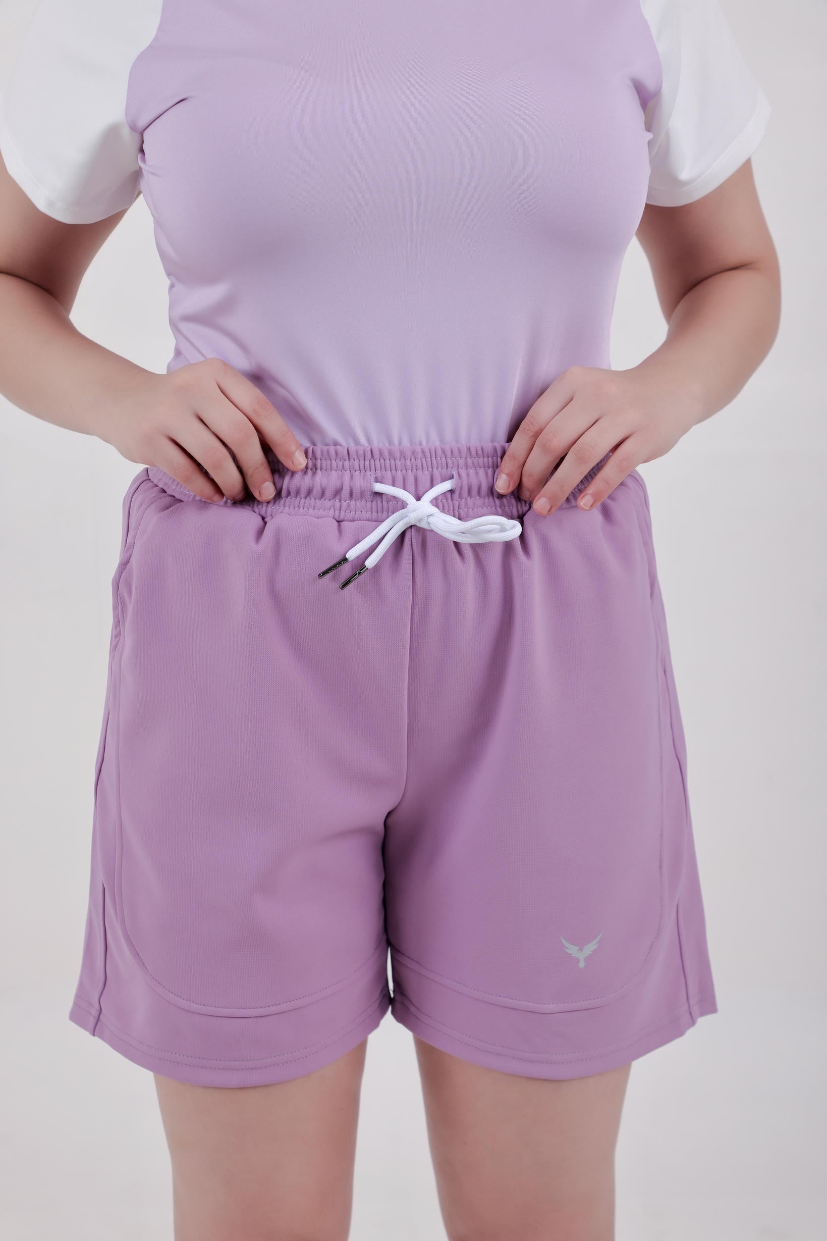WOMEN'S REGULAR FIT SHORTS – PURPLE