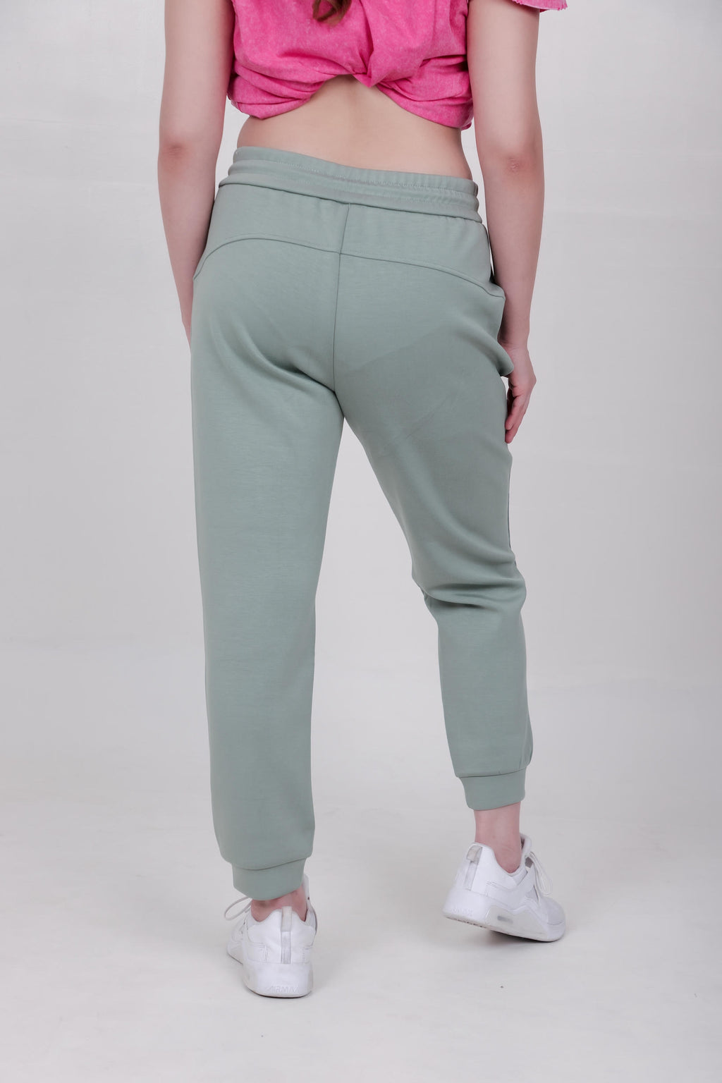 Women's Premium Oversize Joggers – Mint Green
