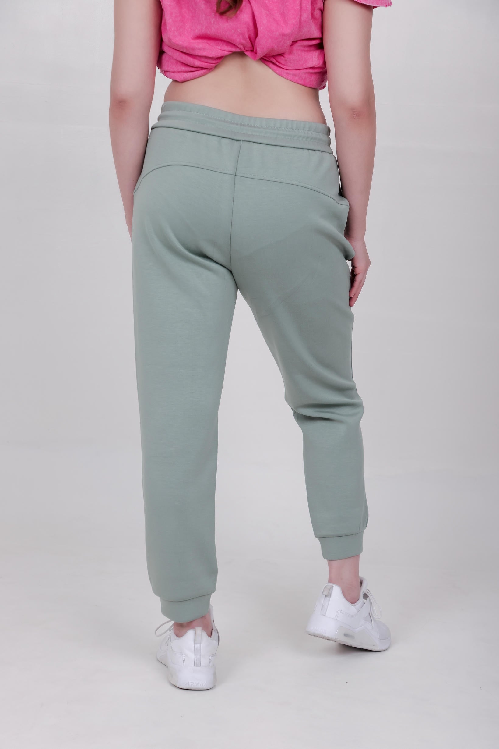 Women's Premium Oversize Joggers – Mint Green