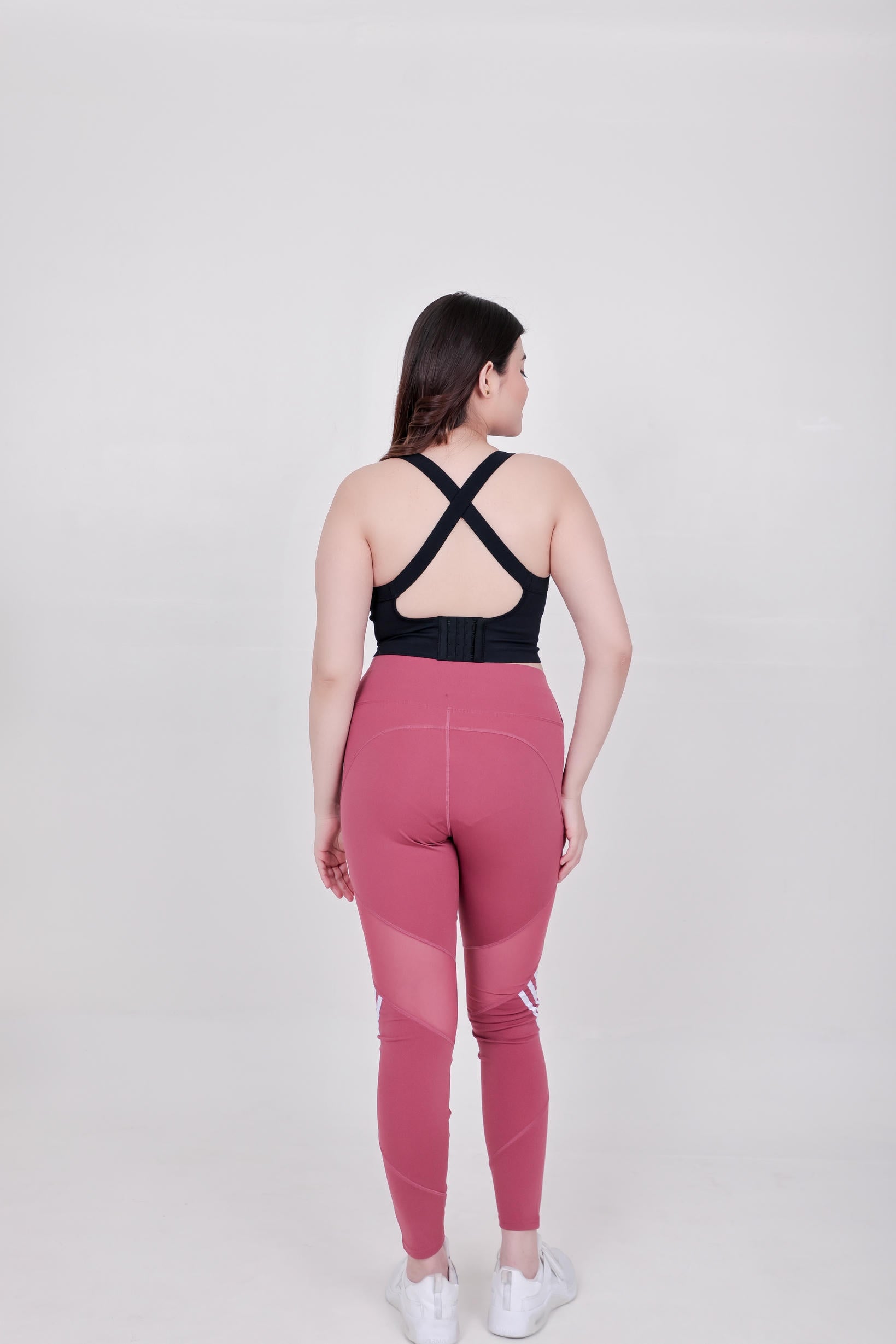 Falcon Full Ankle Leggings – Dusty Rose