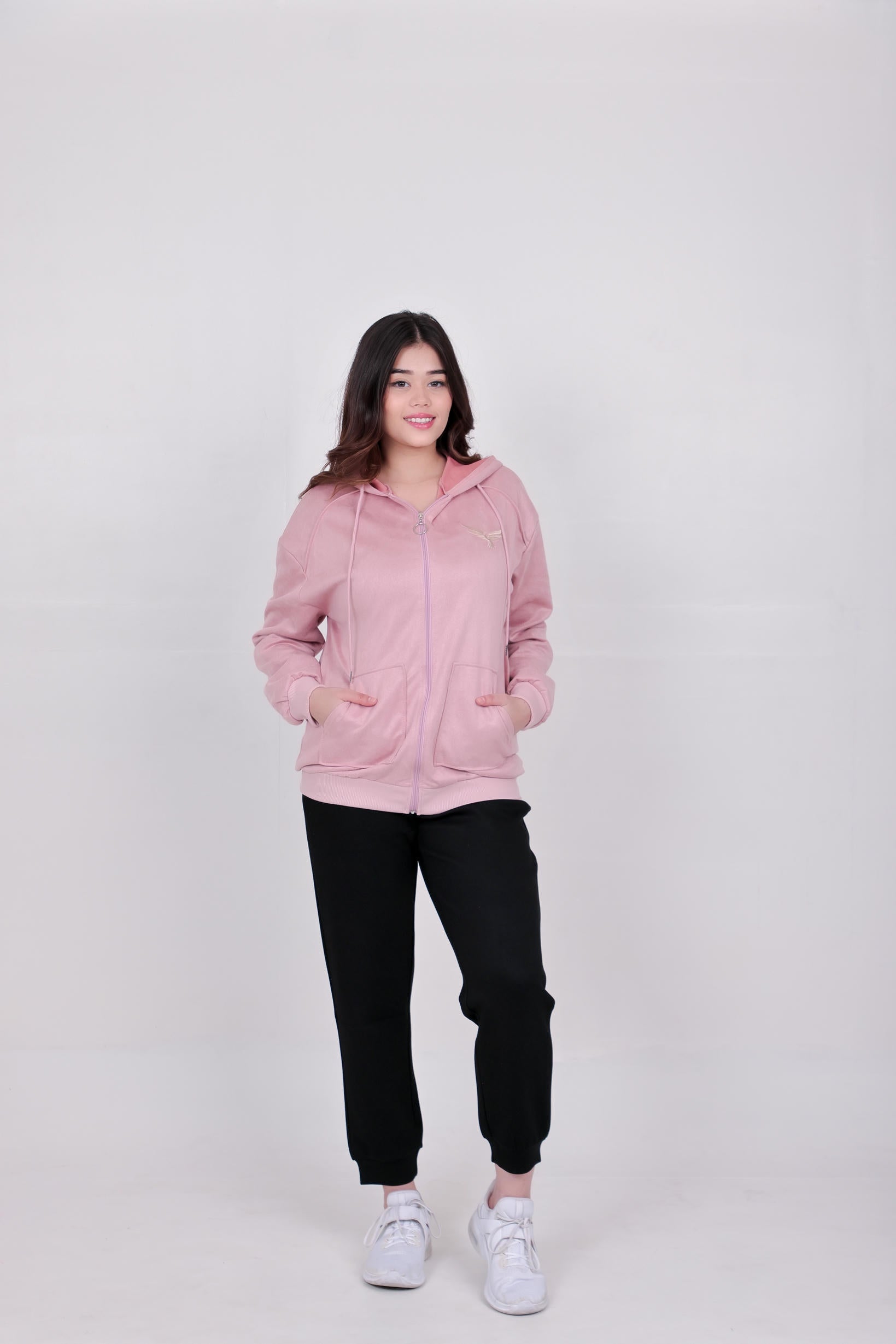 Girl's Premium Oversize Hoodie – Pink