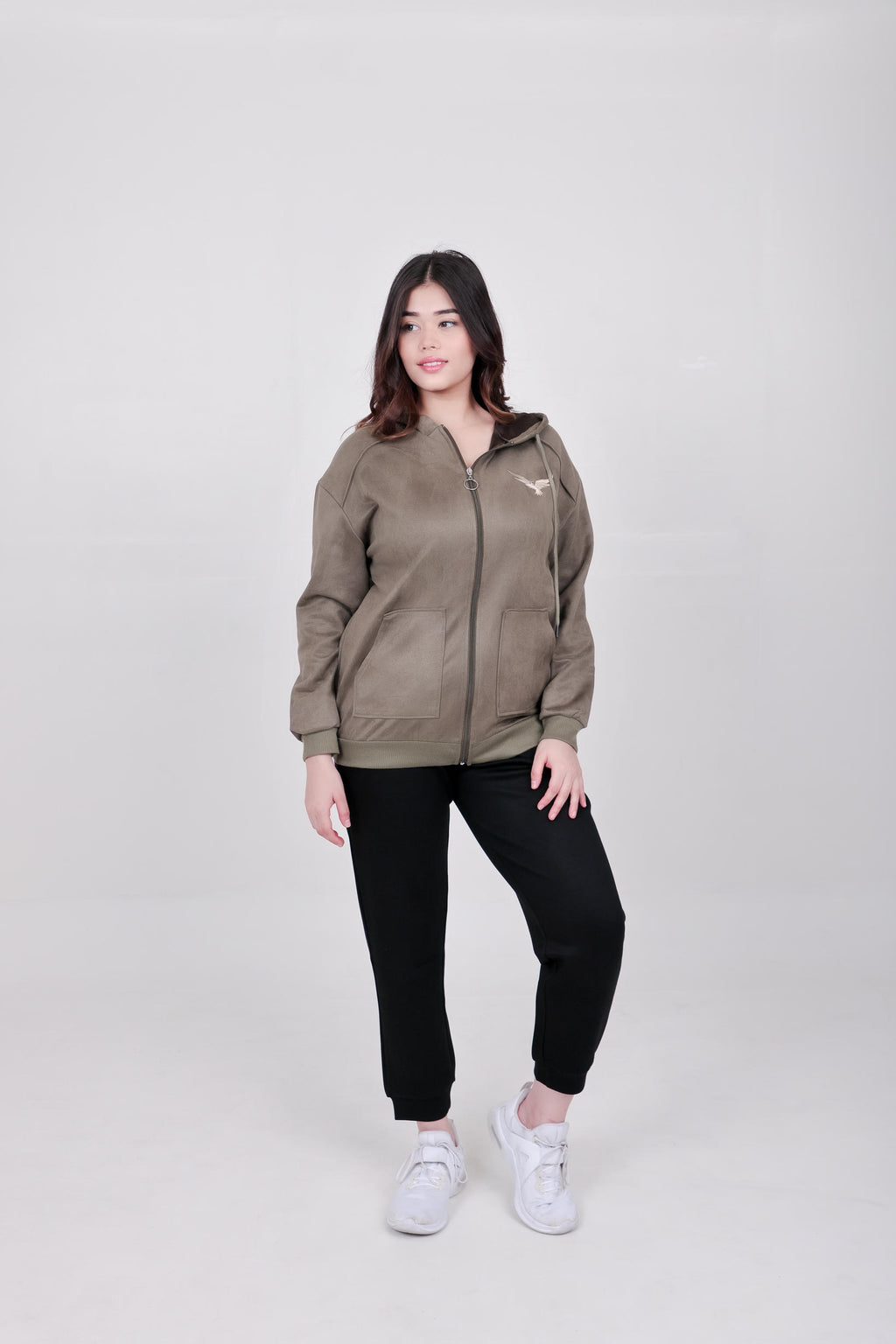 Girl's Premium Oversize Hoodie – D.Green