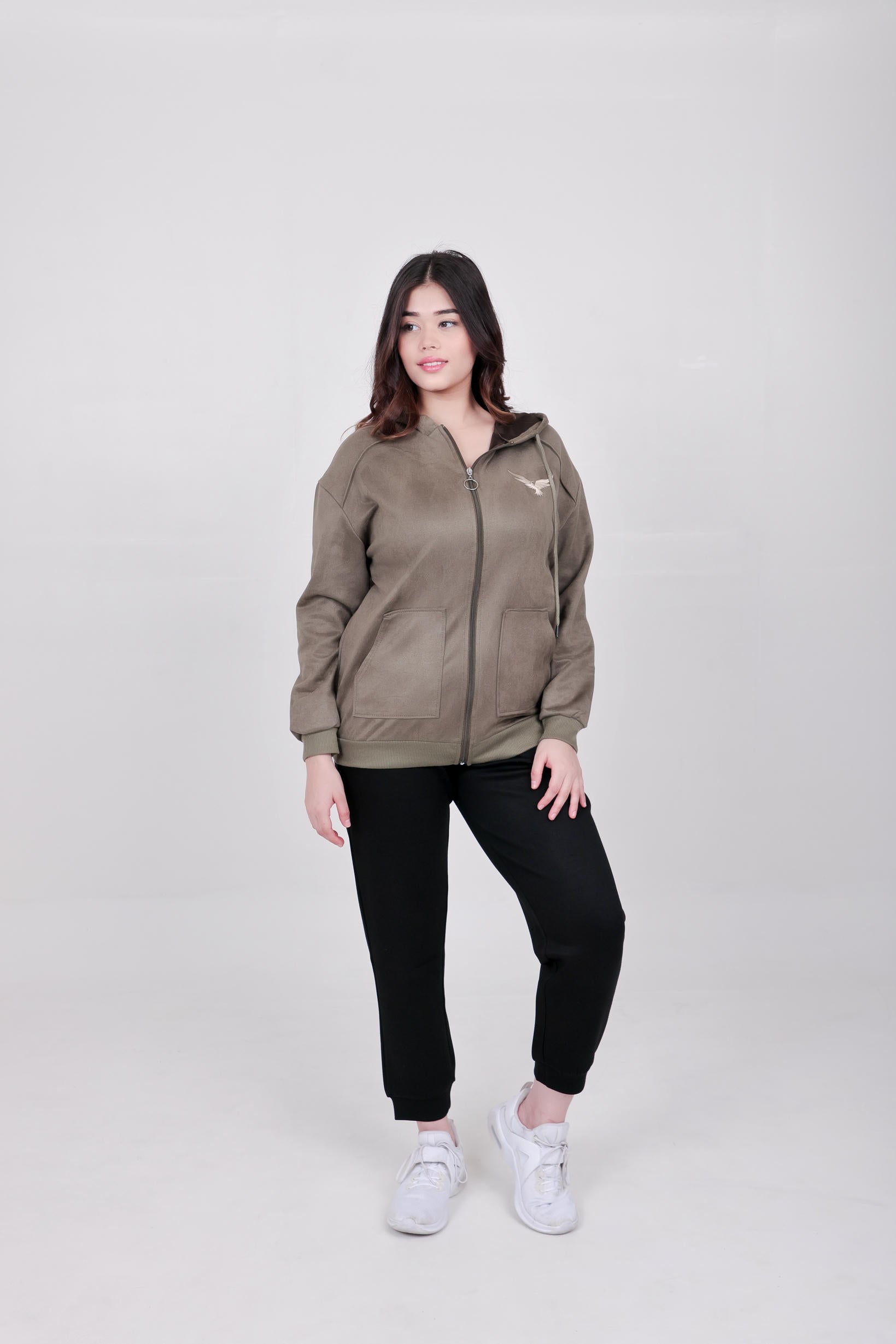 Girl's Premium Oversize Hoodie – D.Green