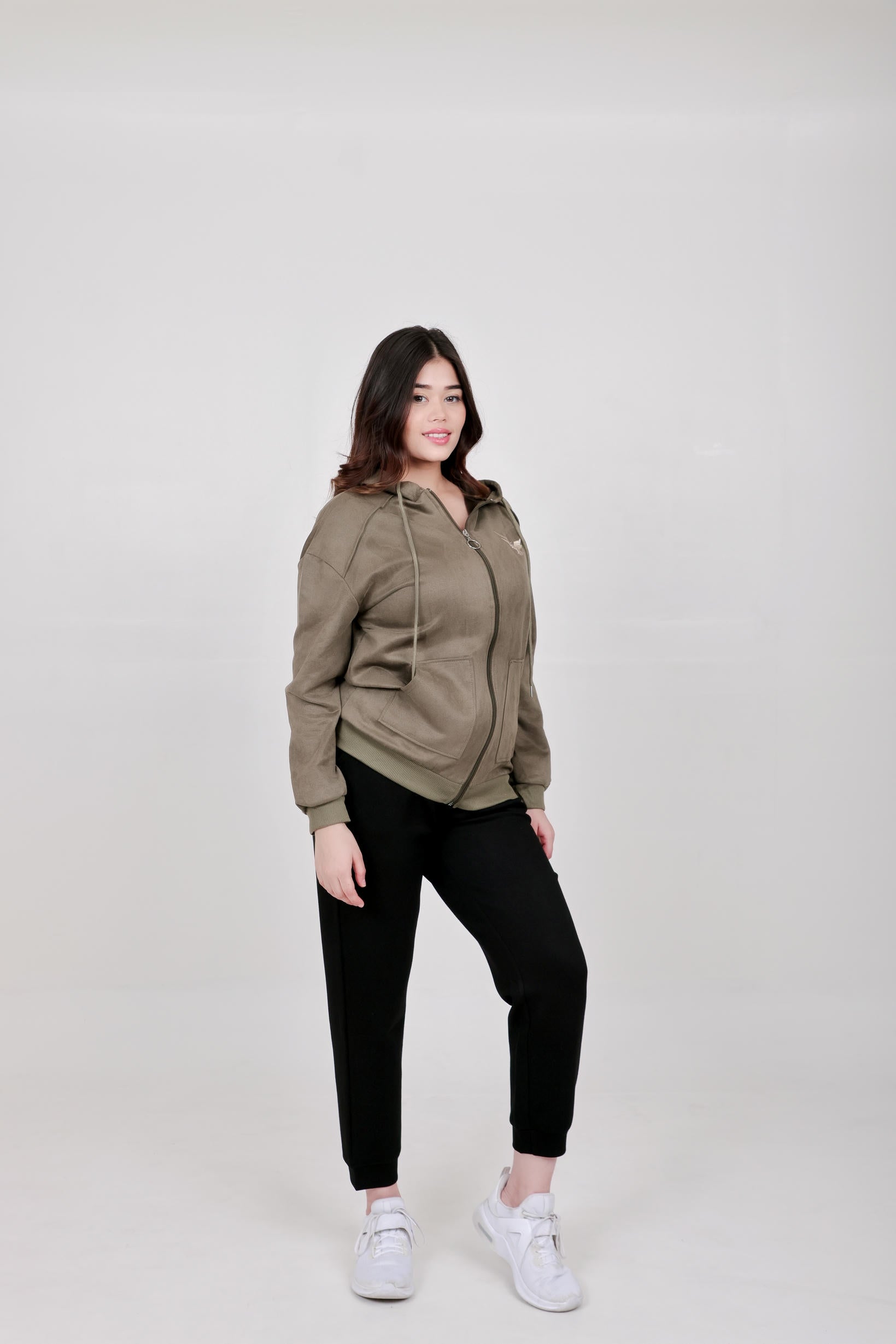 Girl's Premium Oversize Hoodie – D.Green