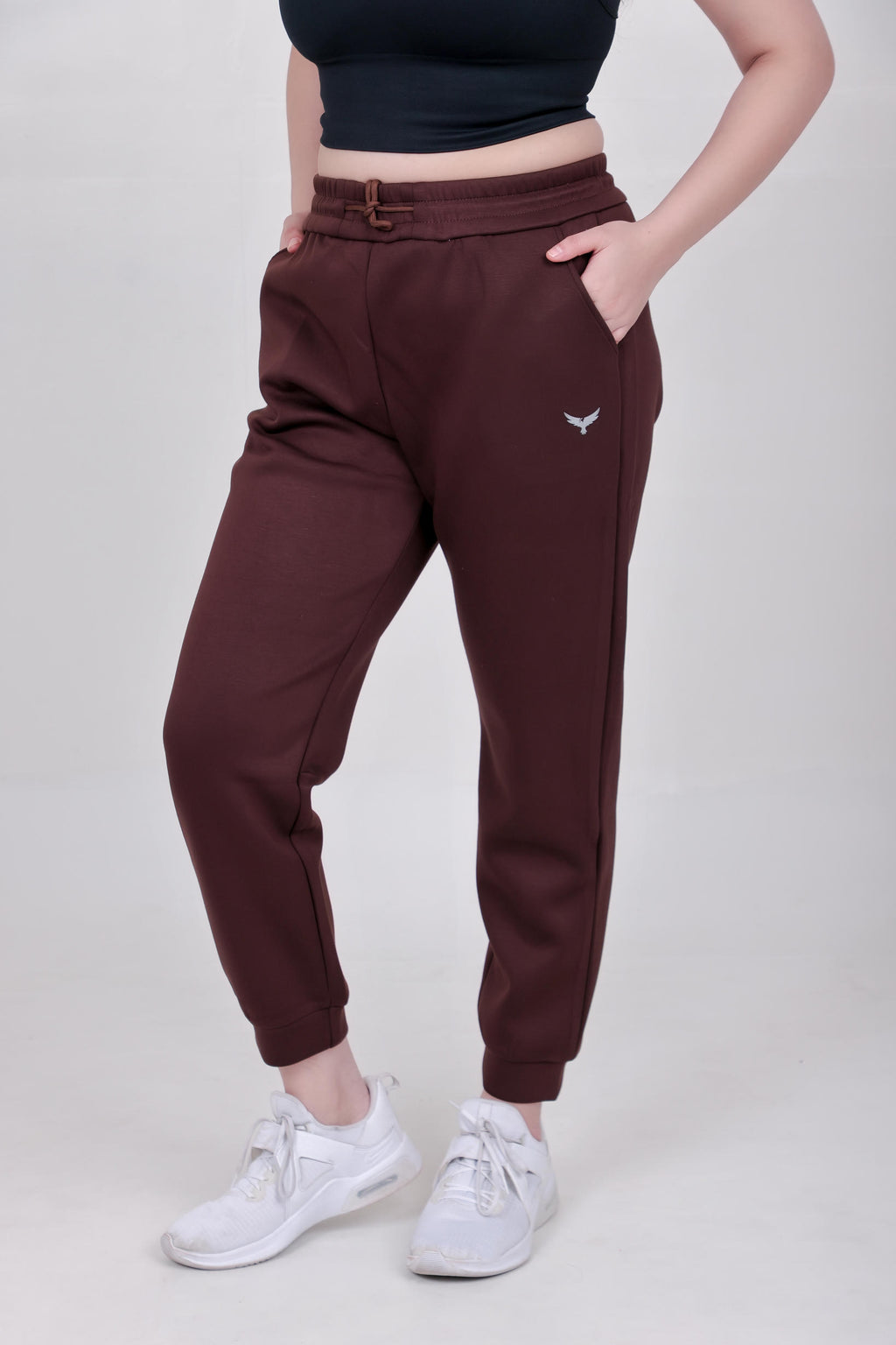 Women's Premium Oversize Joggers – Coffee