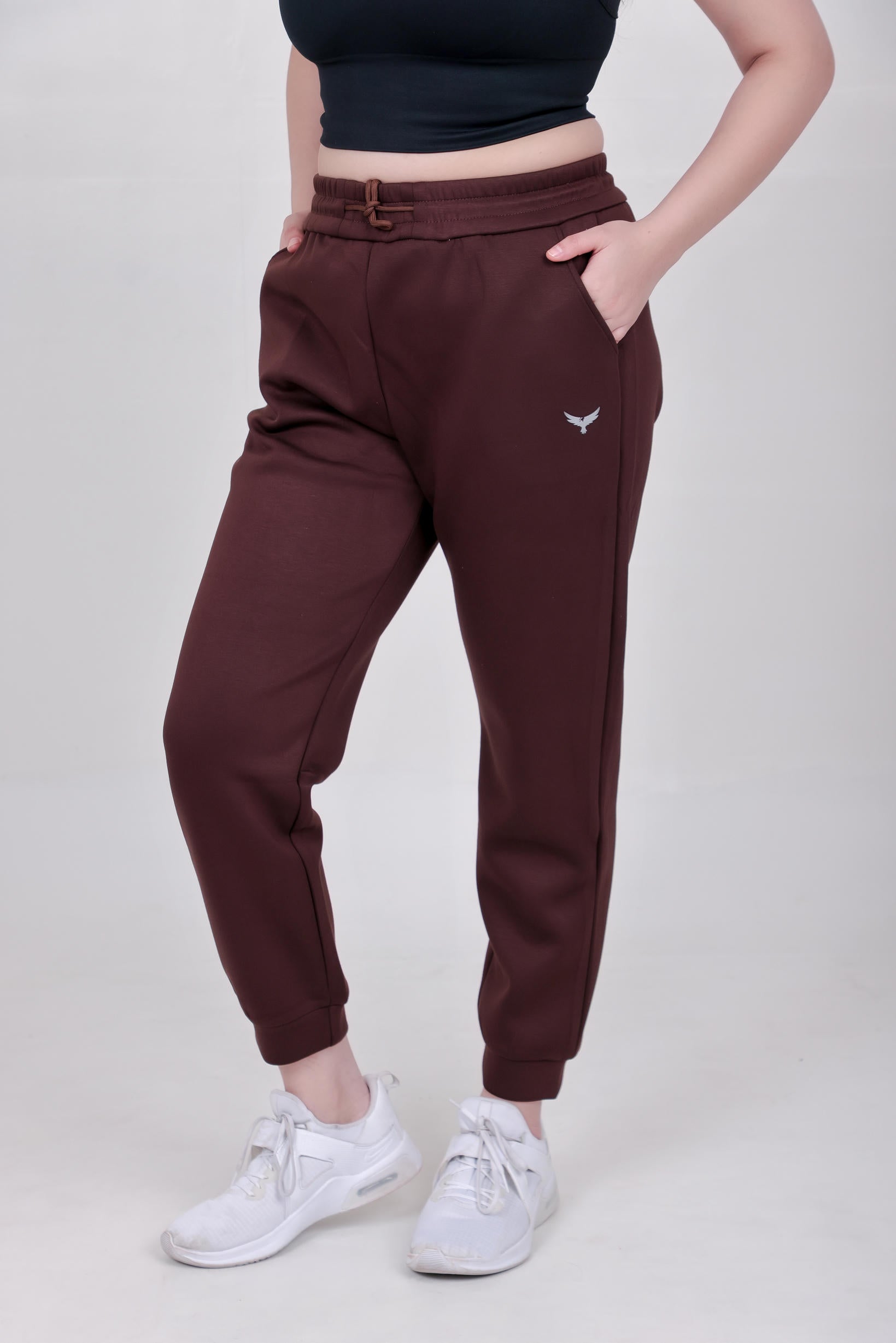 Women's Premium Oversize Joggers – Coffee