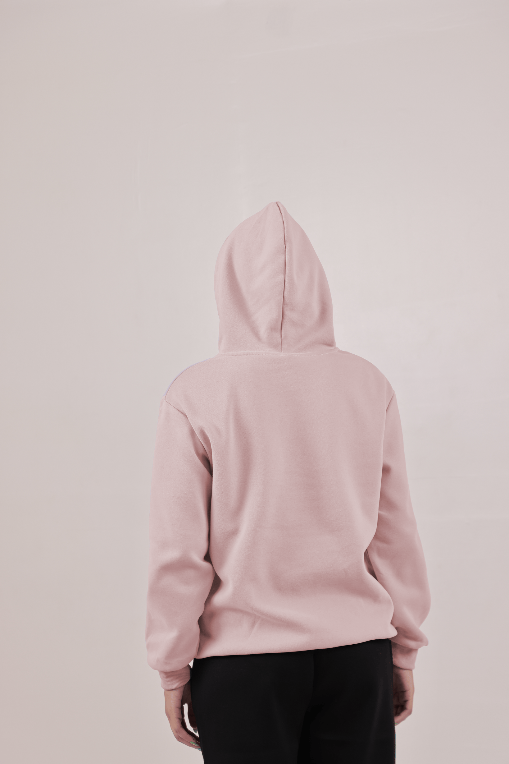 Women's Jersey Cotton Hoodie – Light Pink