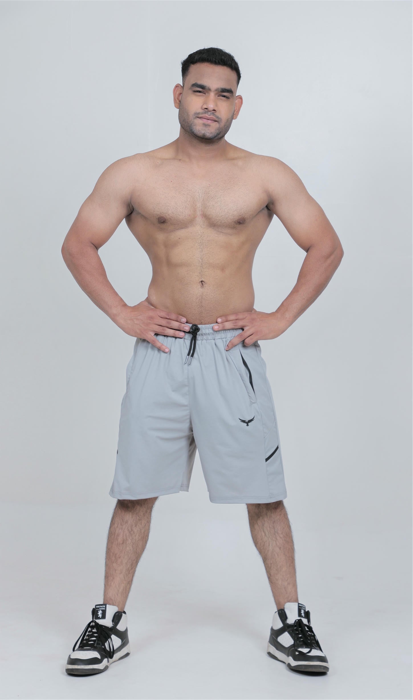 Men’s Training Regular Fit Shorts – Grey