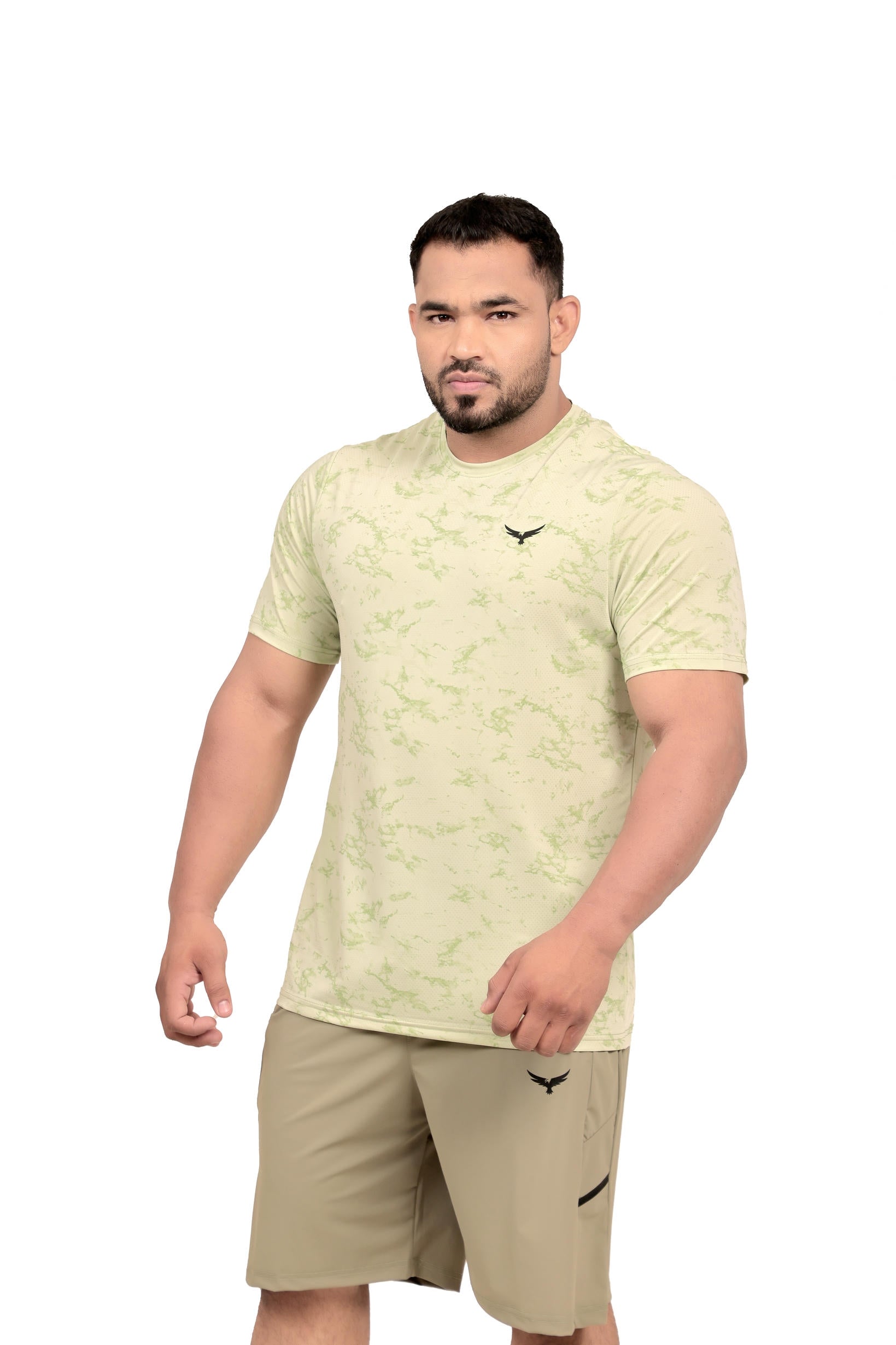 Mens Dry Hybrid T-Shirt – Green