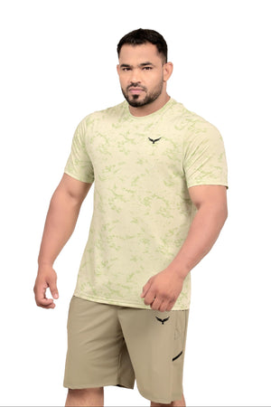 Mens Dry Hybrid T-Shirt – Green