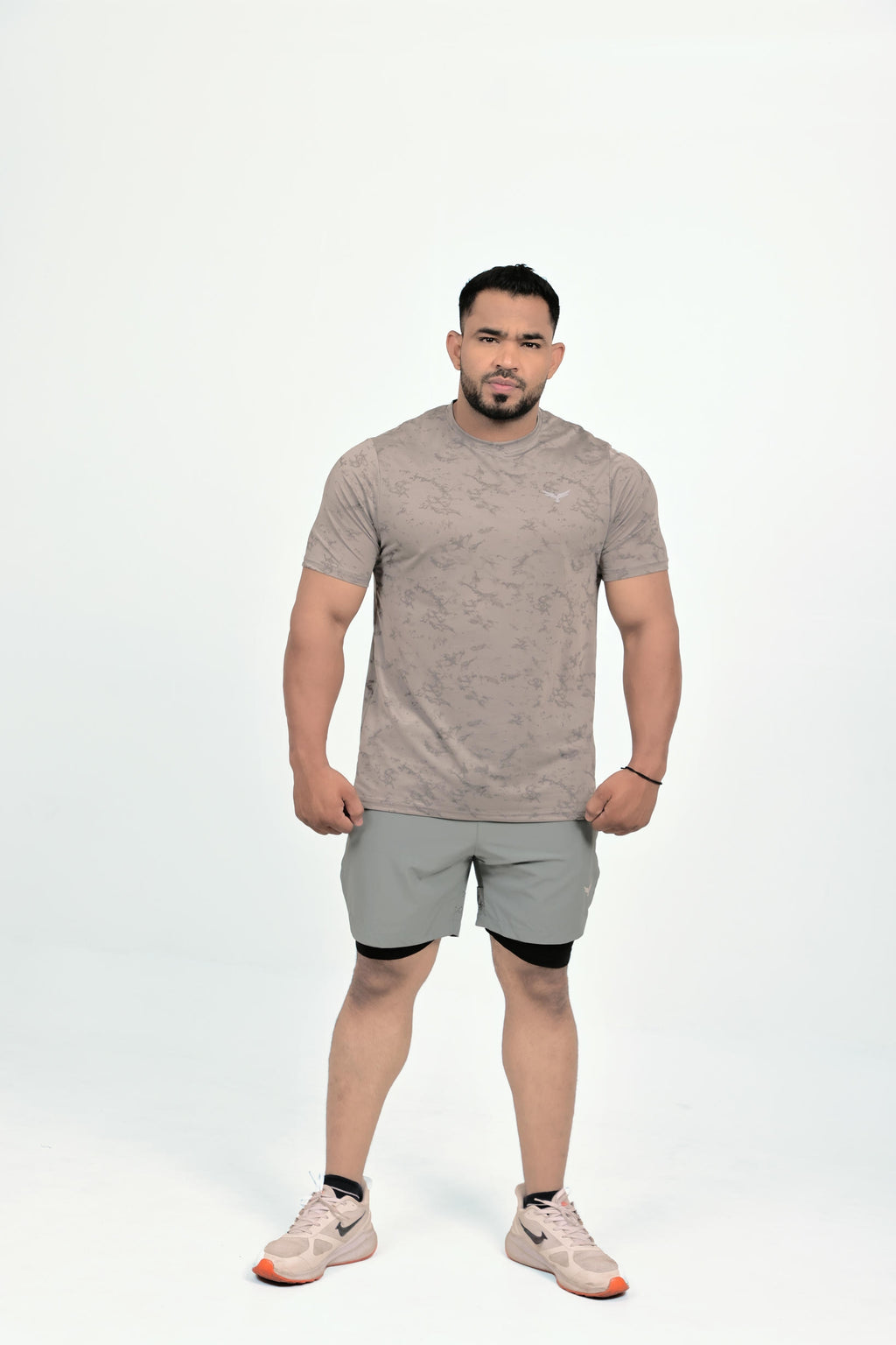 Mens Dry Hybrid T-Shirt – Grey
