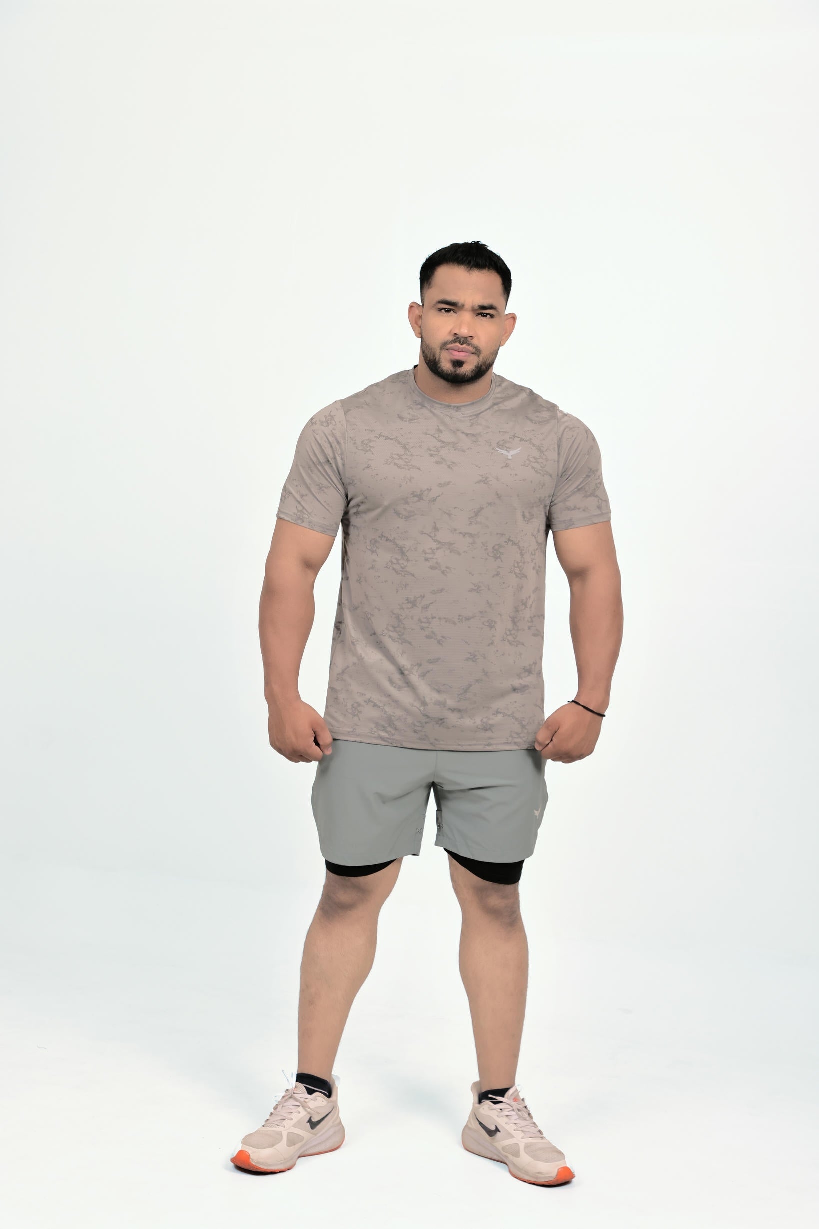 Mens Dry Hybrid T-Shirt – Grey
