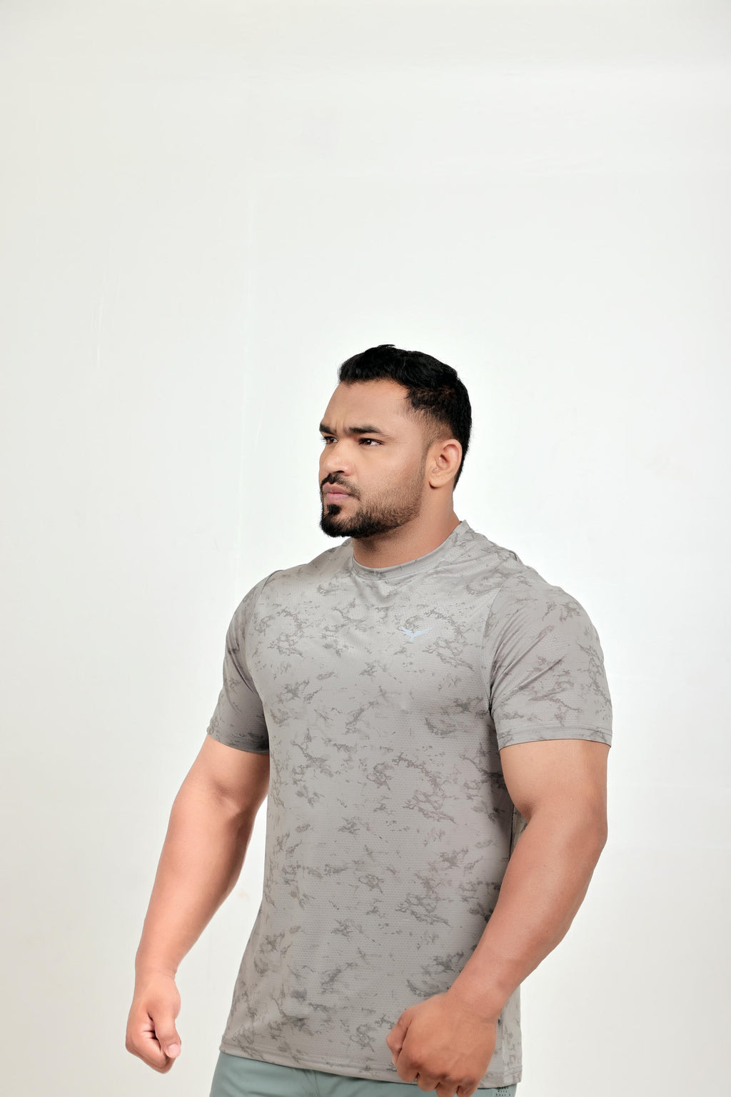 Mens Dry Hybrid T-Shirt – Grey