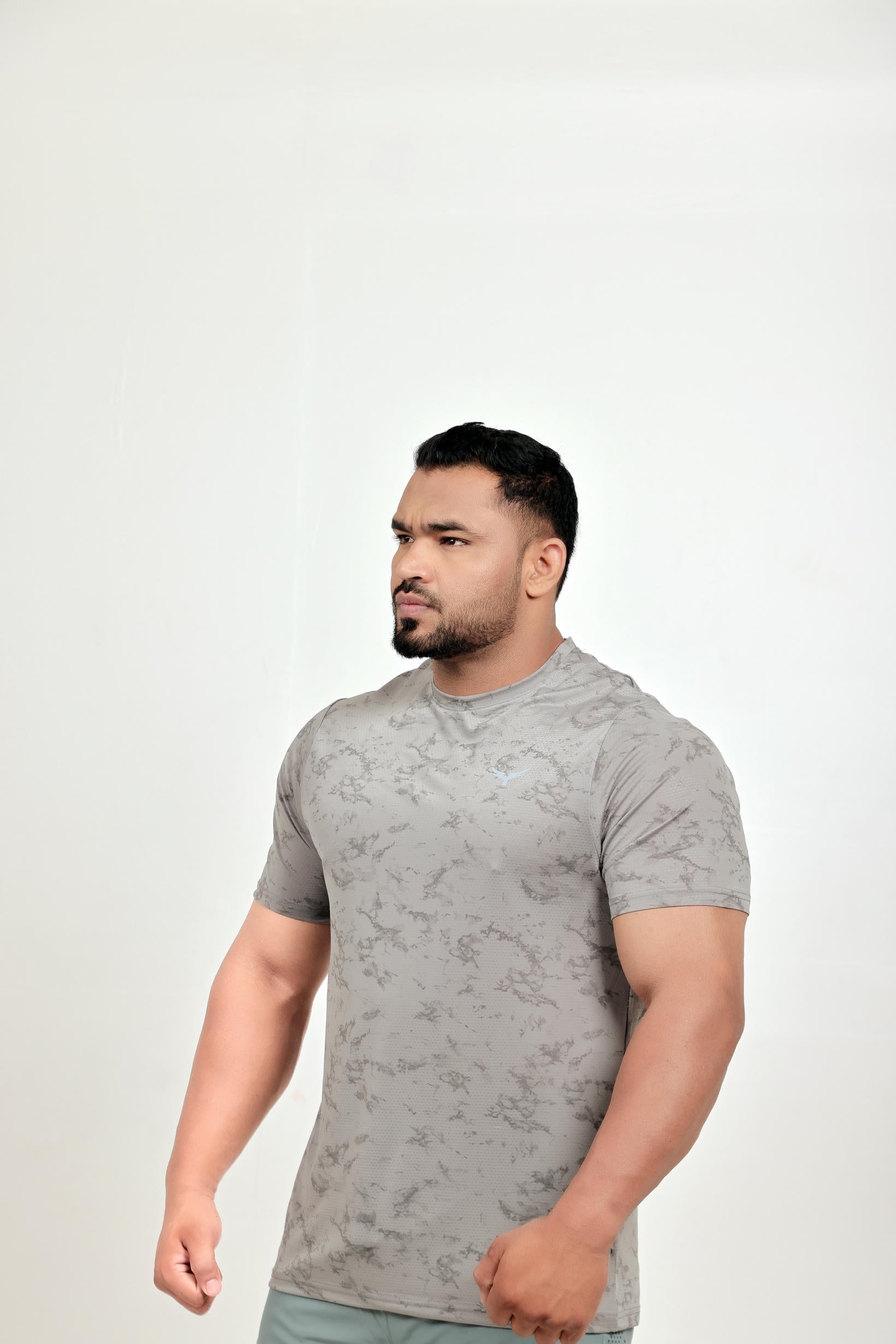 Mens Dry Hybrid T-Shirt – Grey