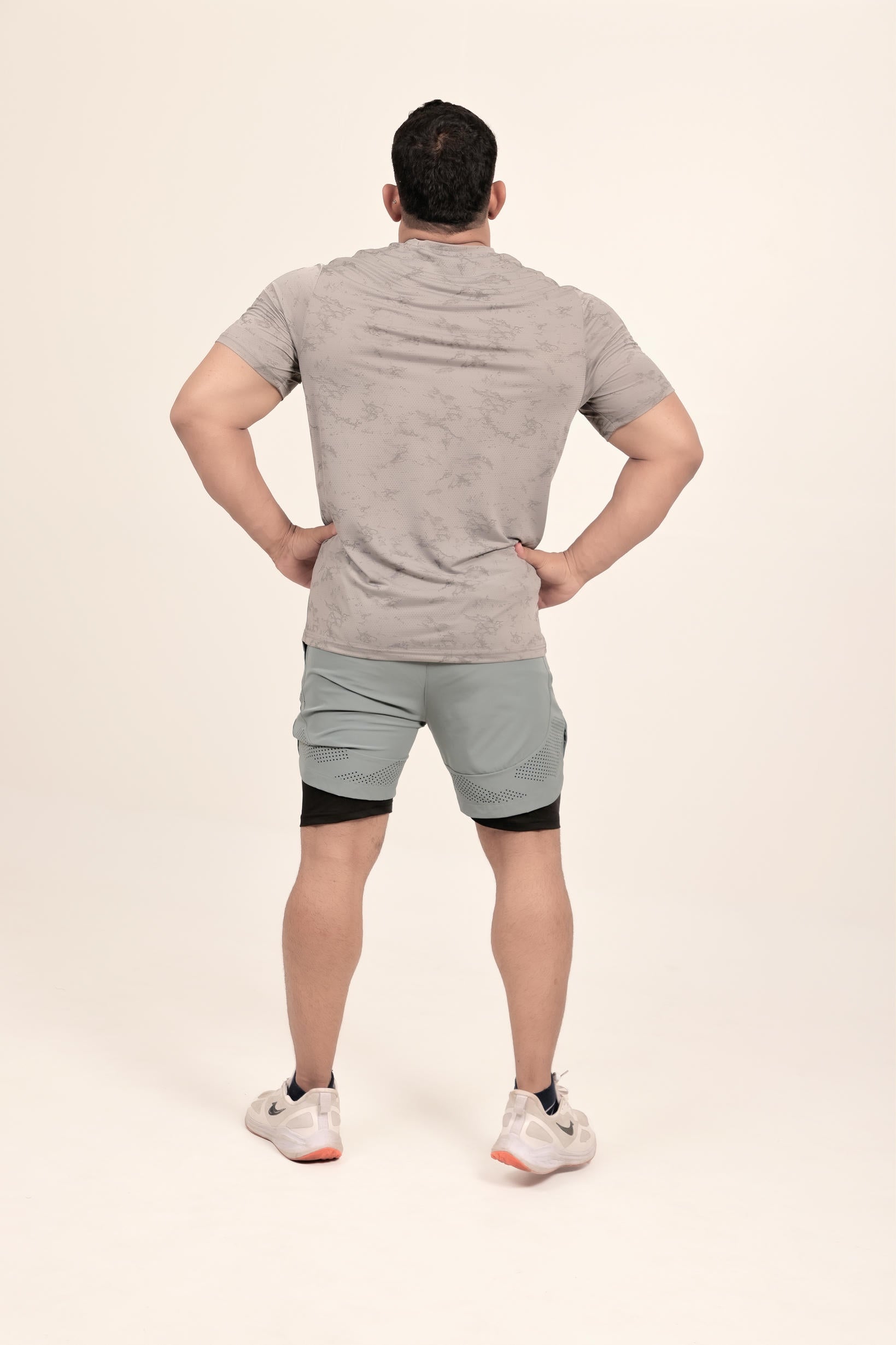 Mens Dry Hybrid T-Shirt – Grey