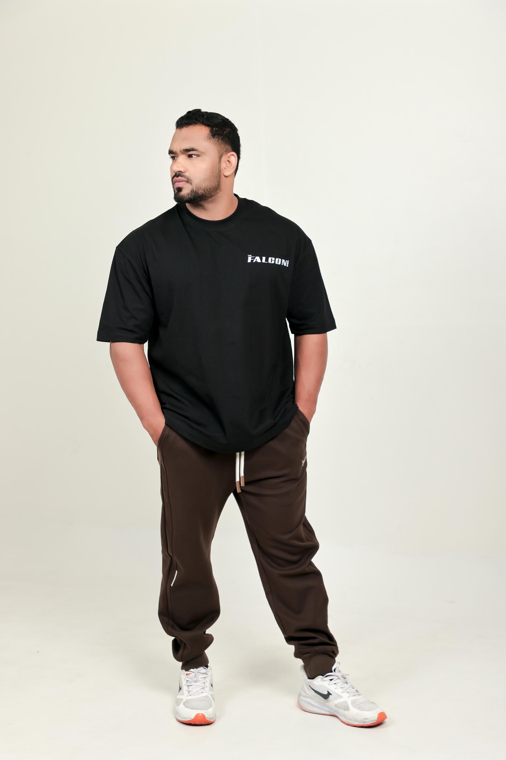 Men’s Honeycomb Jogger – Brown (100% Polyester)