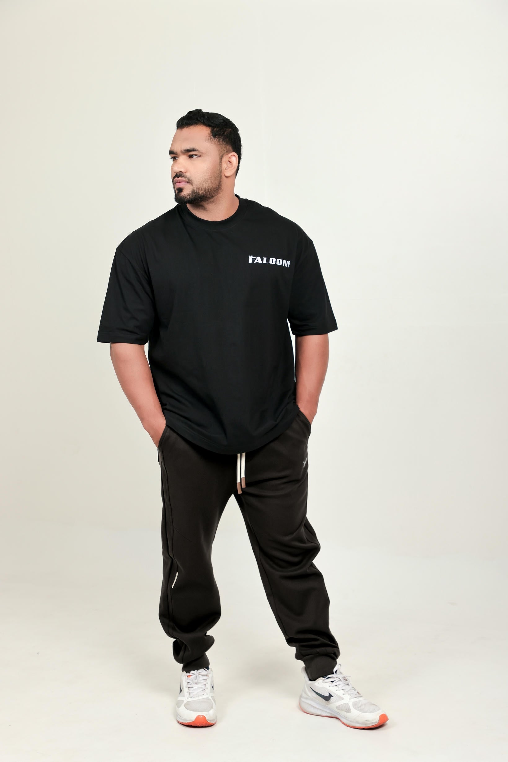 Men’s Honeycomb Jogger – Black (100% Polyester)