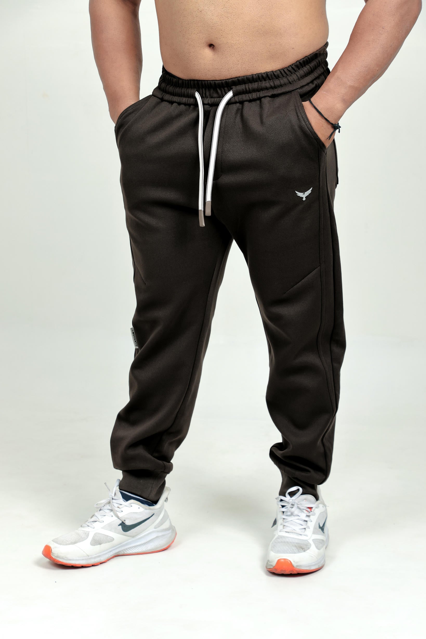Men’s Honeycomb Jogger – Black (100% Polyester)