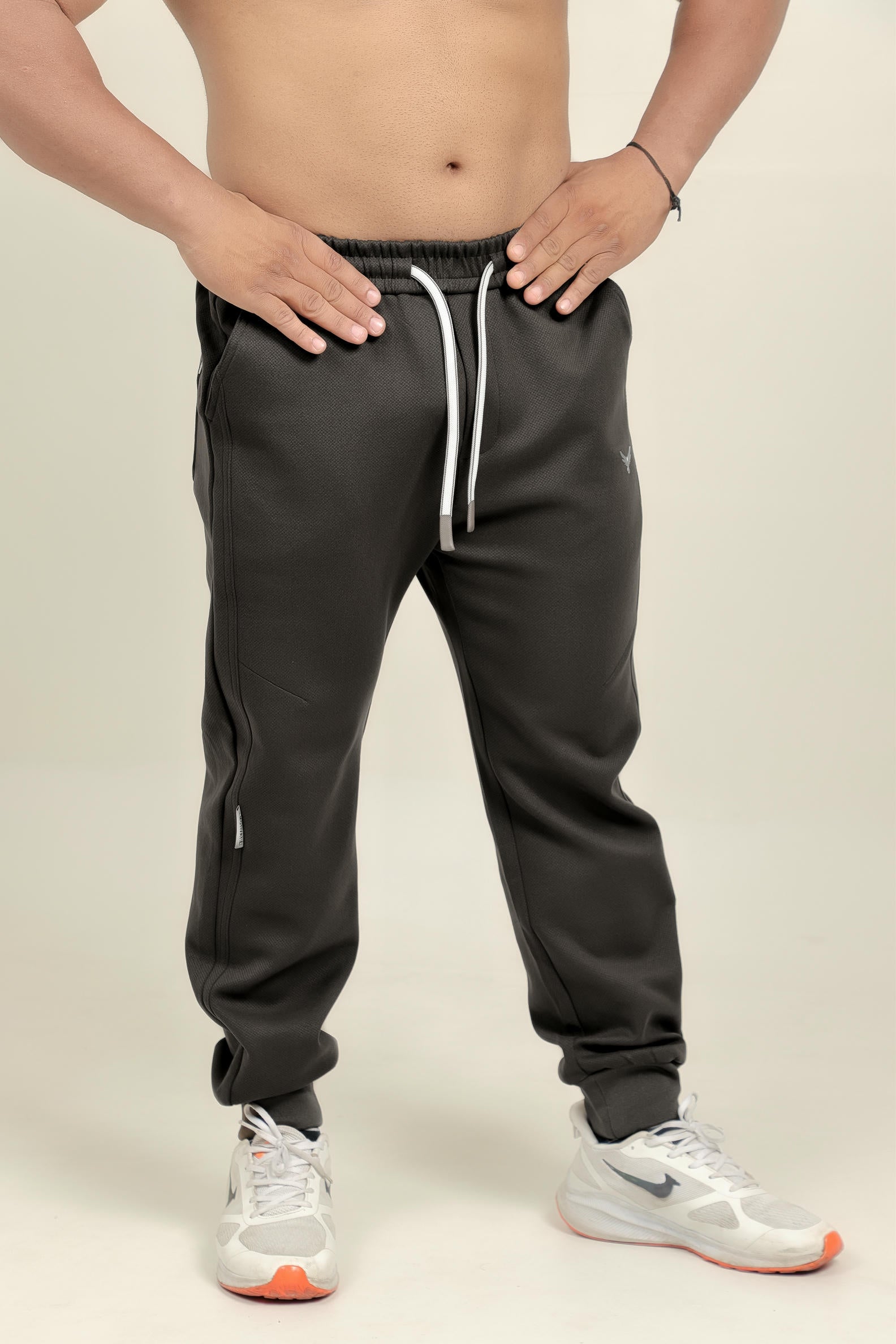 Men’s Honeycomb Jogger – Black (100% Polyester)