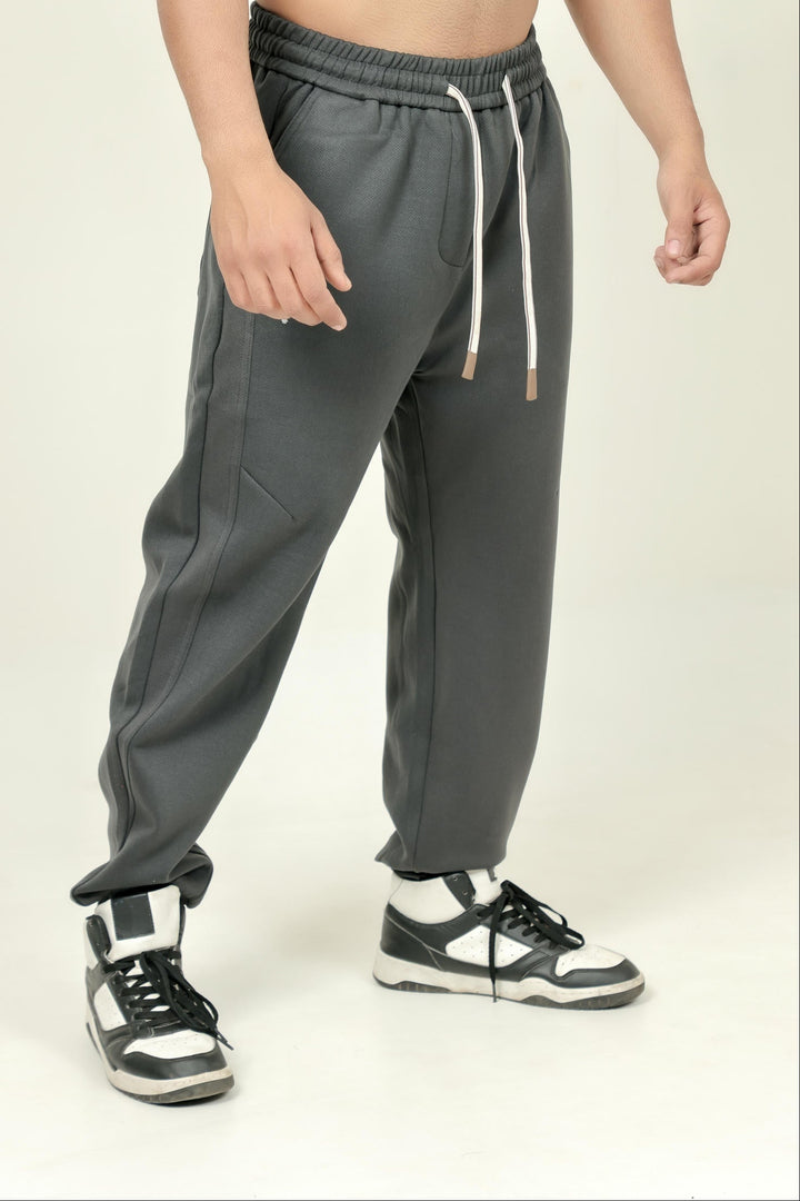 Men’s Honeycomb Jogger – Dark Grey (100% Polyester)