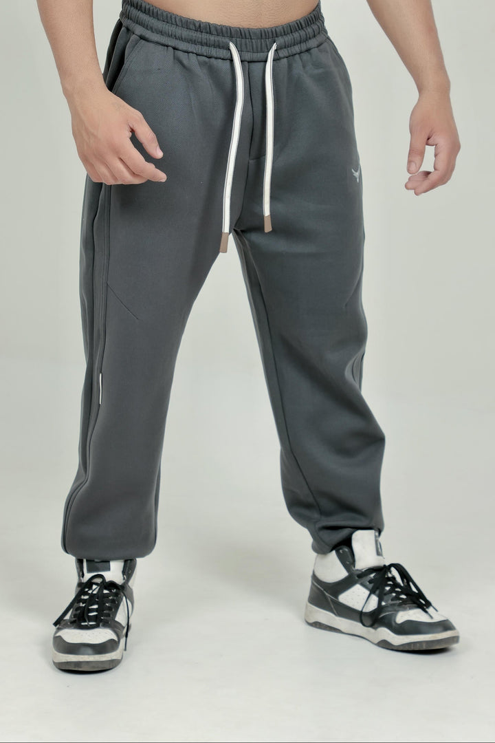 Men’s Honeycomb Jogger – Dark Grey (100% Polyester)