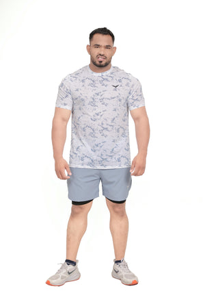 Mens Dry Hybrid T-Shirt – White