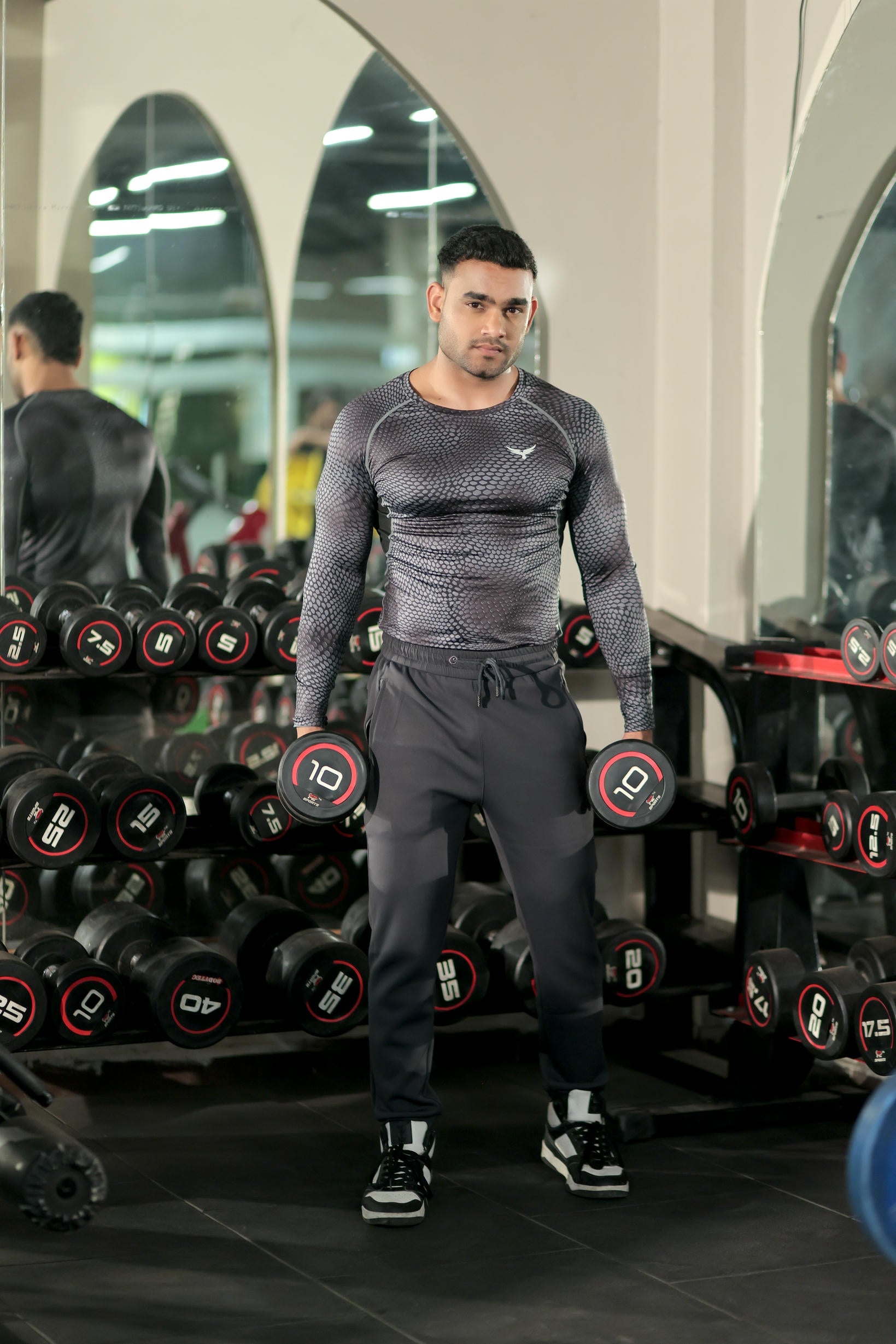 Men’s Compression Full Sleeves T-Shirt – Black