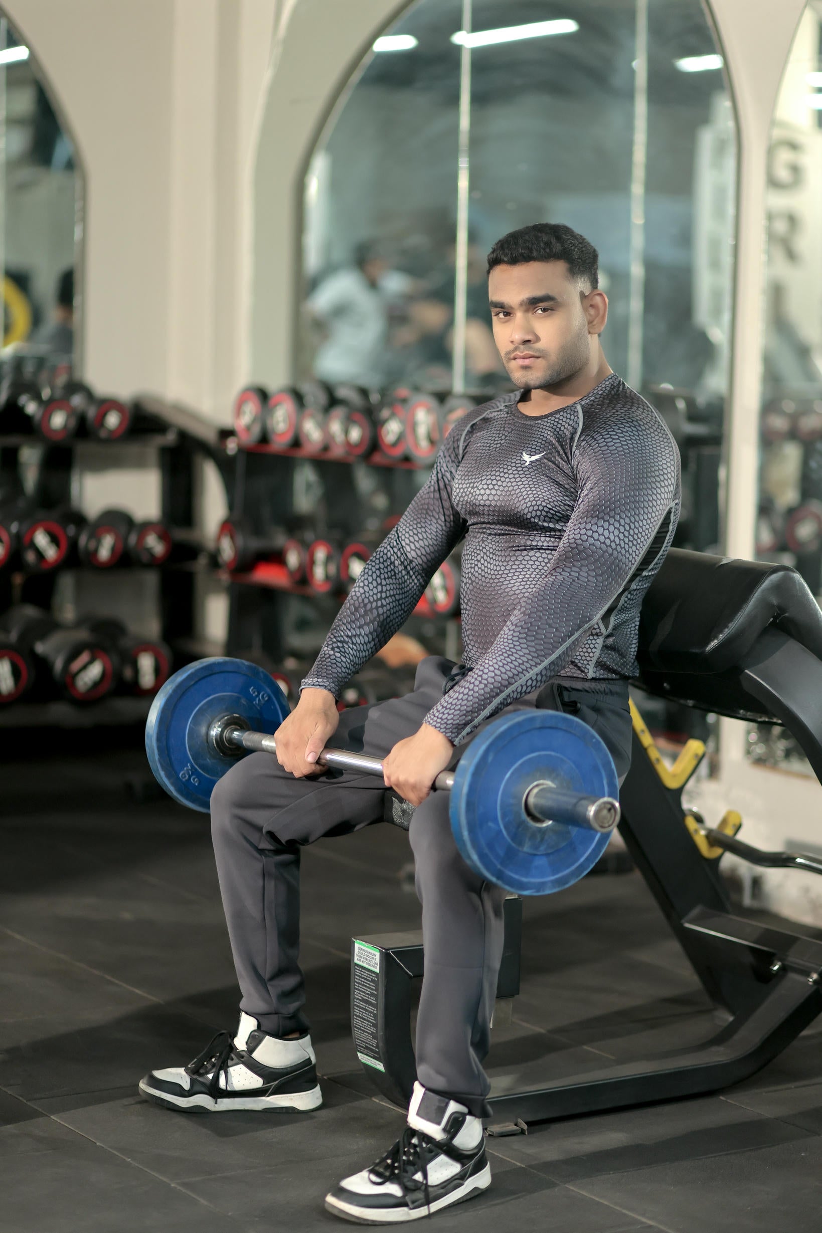 Men’s Compression Full Sleeves T-Shirt – Black
