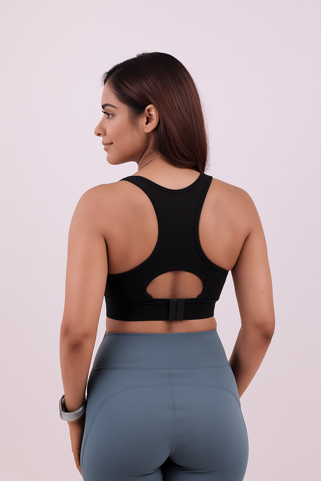 Yoga High Impact Sports Bra – Black