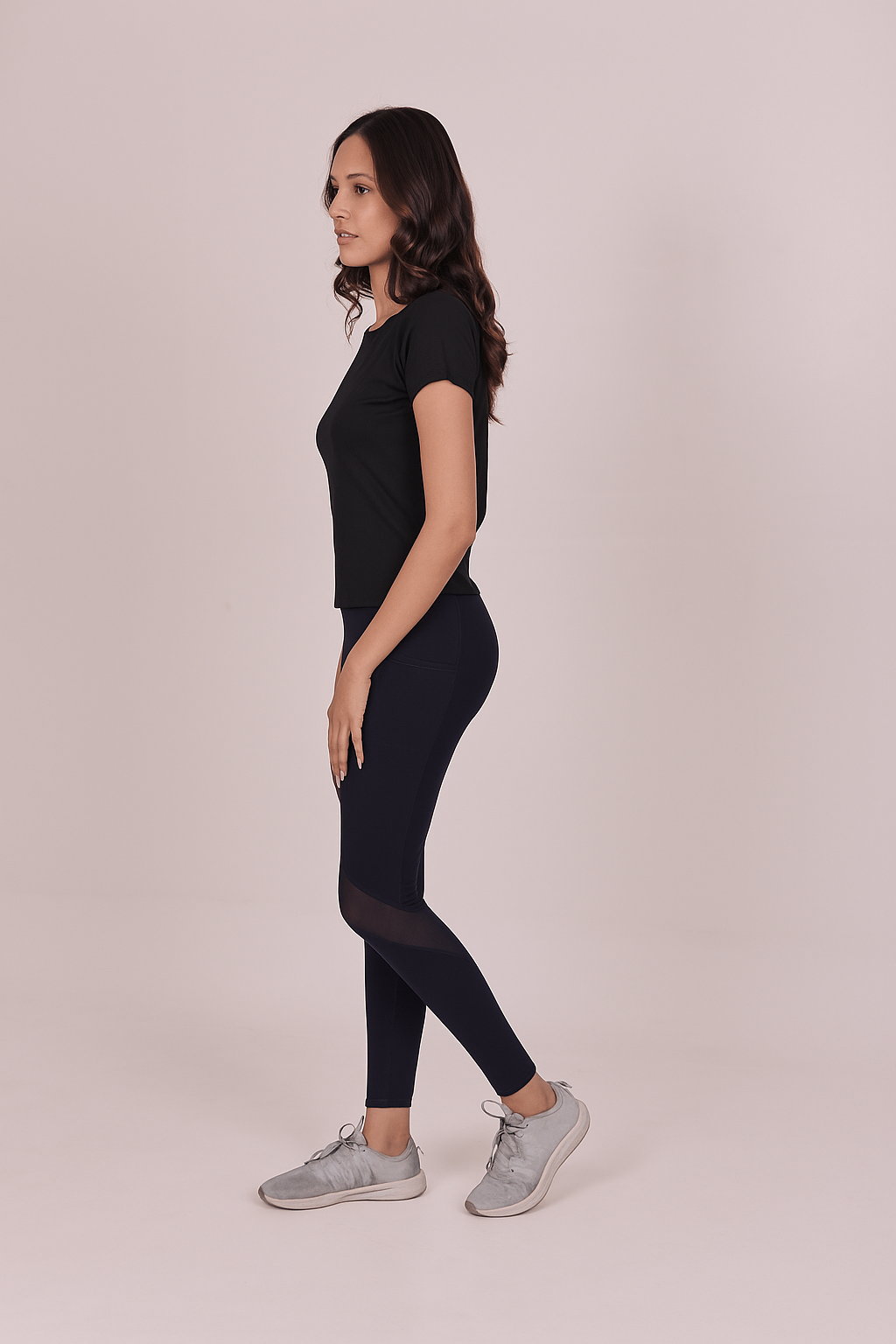 RACERBACK ATHLETIC T-SHIRT – BLACK