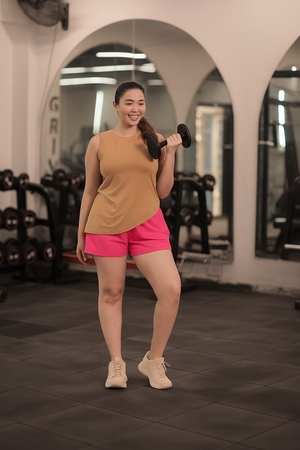 Women's High Waist 2 Piece Short – Pink