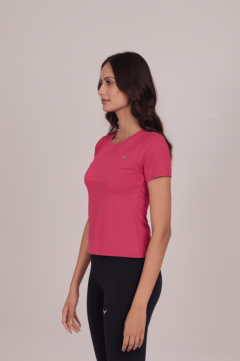 RACERBACK ATHLETIC T-SHIRT – HOT PINK