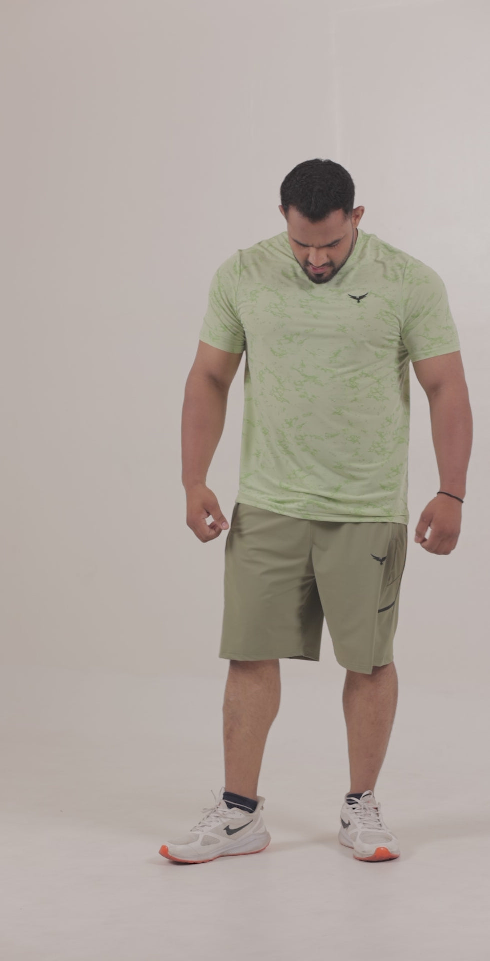 Men’s Training Regular Fit Shorts – Green