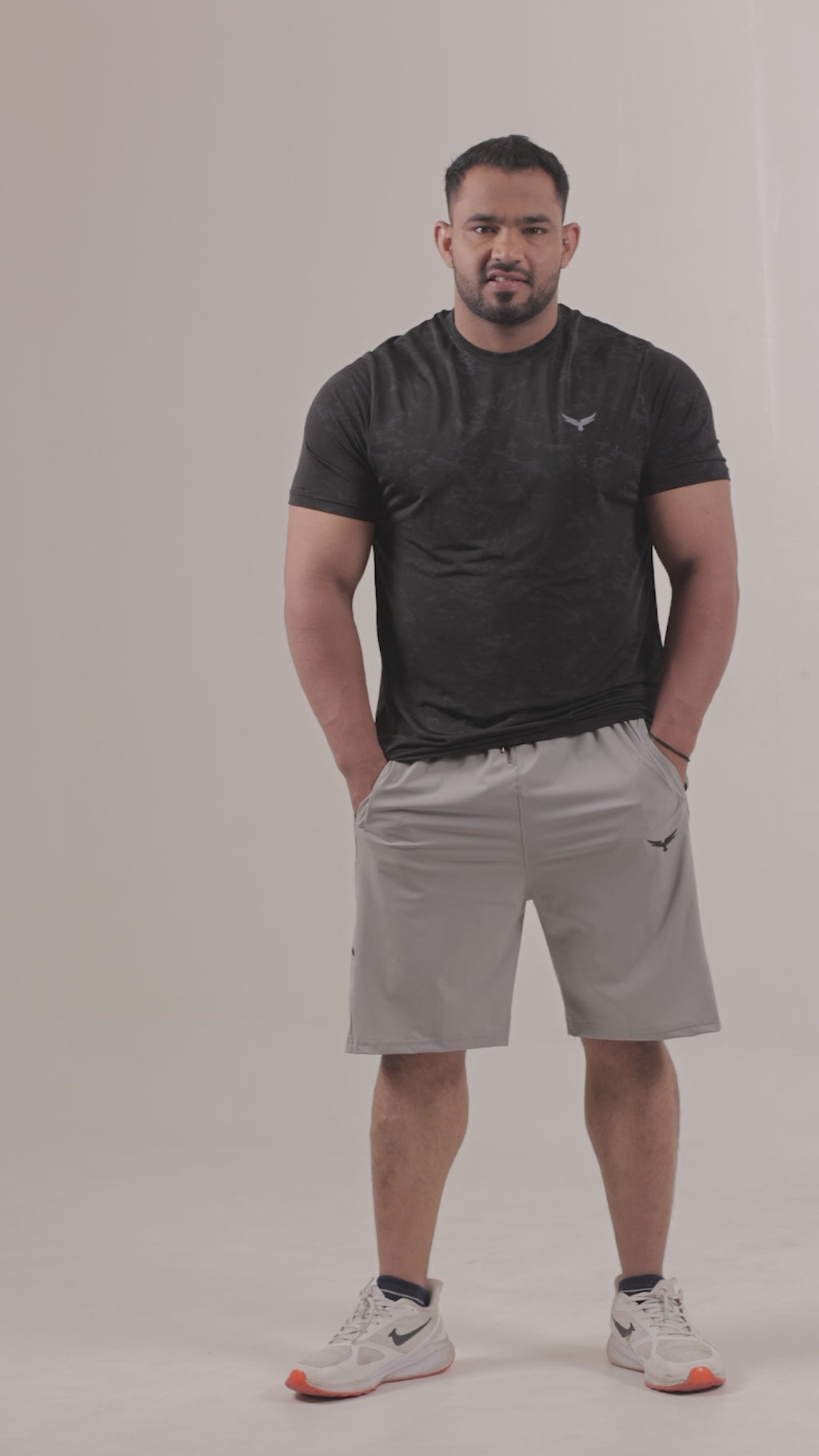 Mens Dry Hybrid T-Shirt – Black