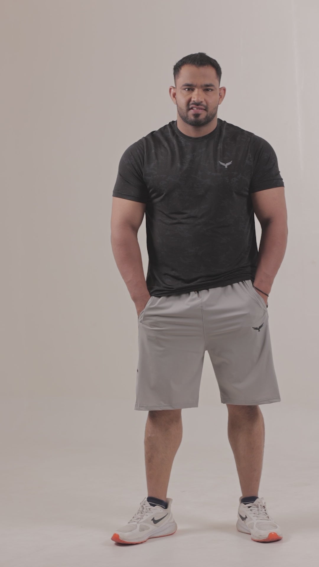 Mens Dry Hybrid T-Shirt – Black