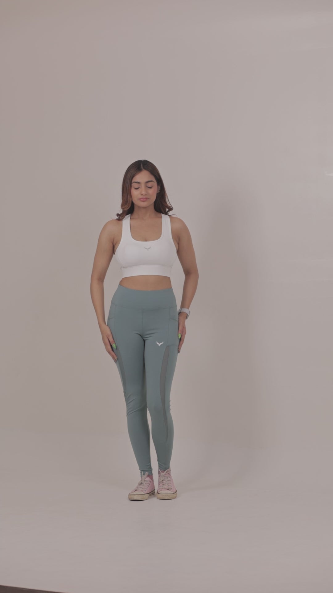 Falcon Lifting Pocket Leggings – Blue Green