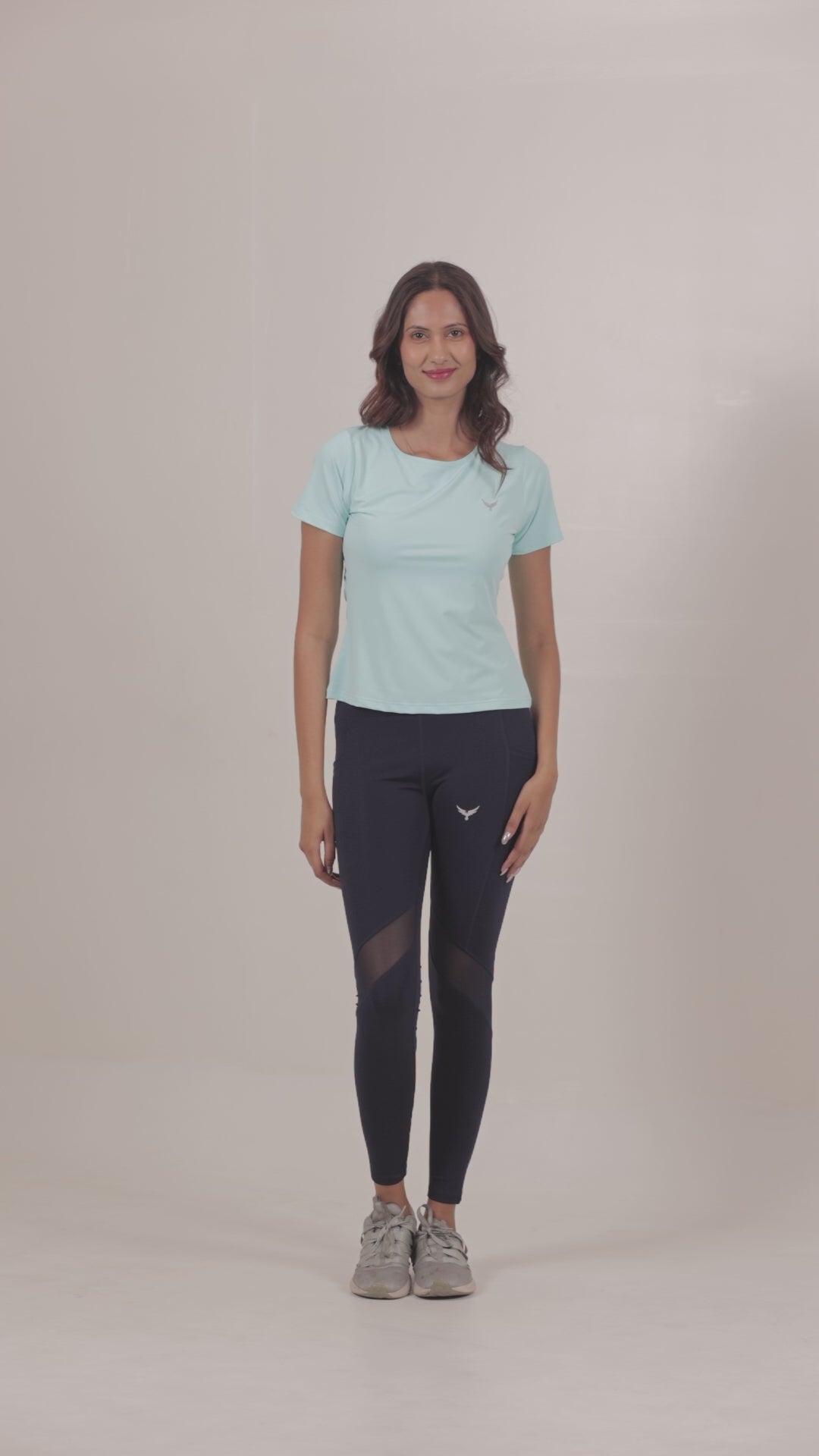 RACERBACK ATHLETIC T-SHIRT – LIGHT BLUE