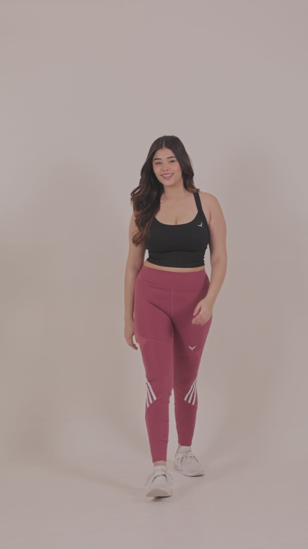 Falcon Full Ankle Leggings – Dusty Rose