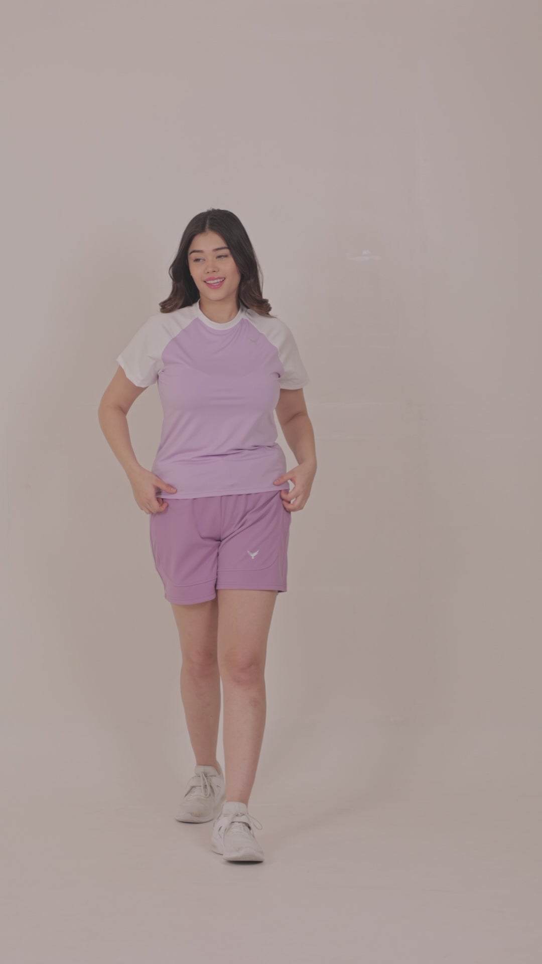 WOMEN'S REGULAR FIT SHORTS – PURPLE
