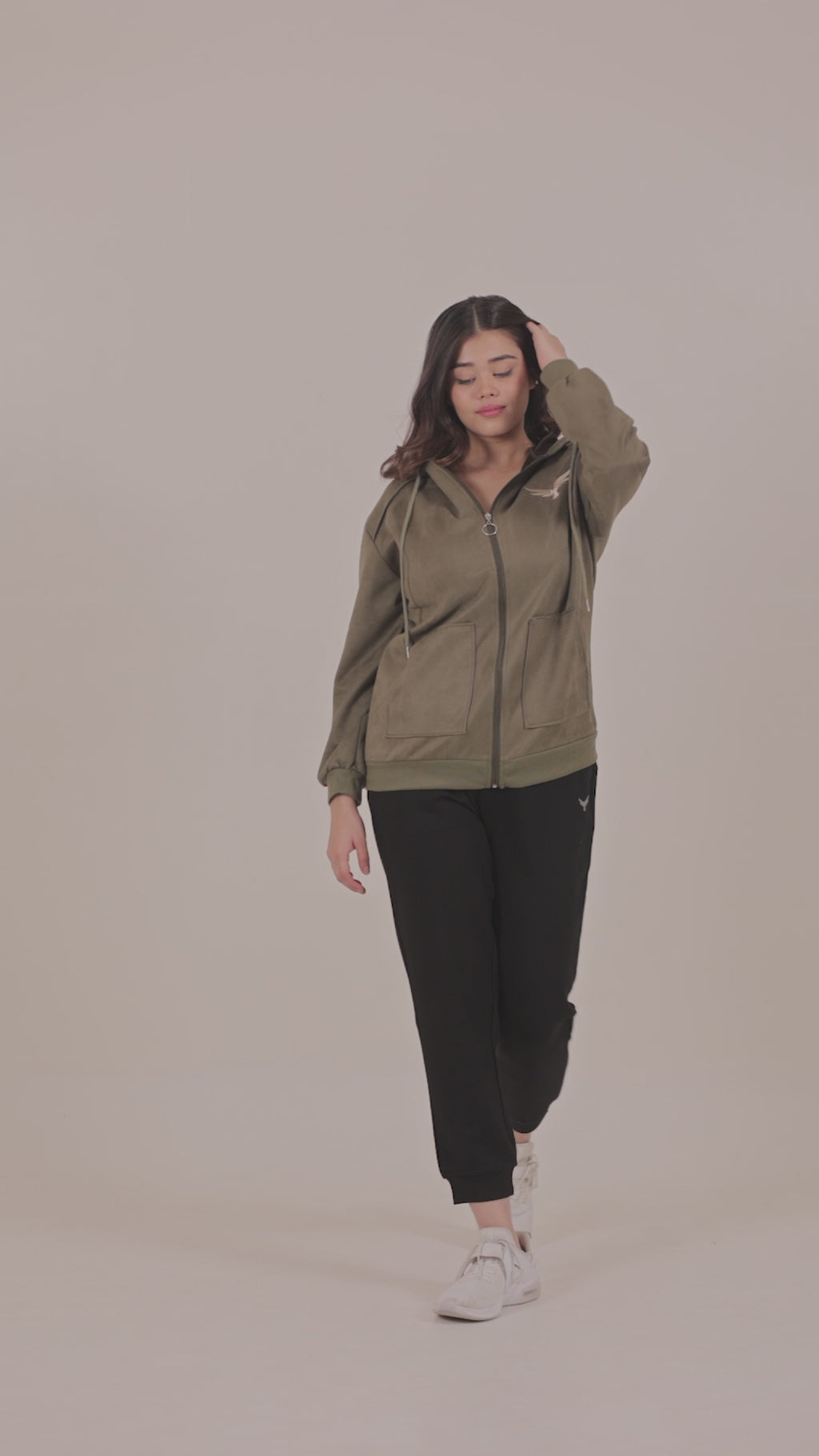 Girl's Premium Oversize Hoodie – D.Green