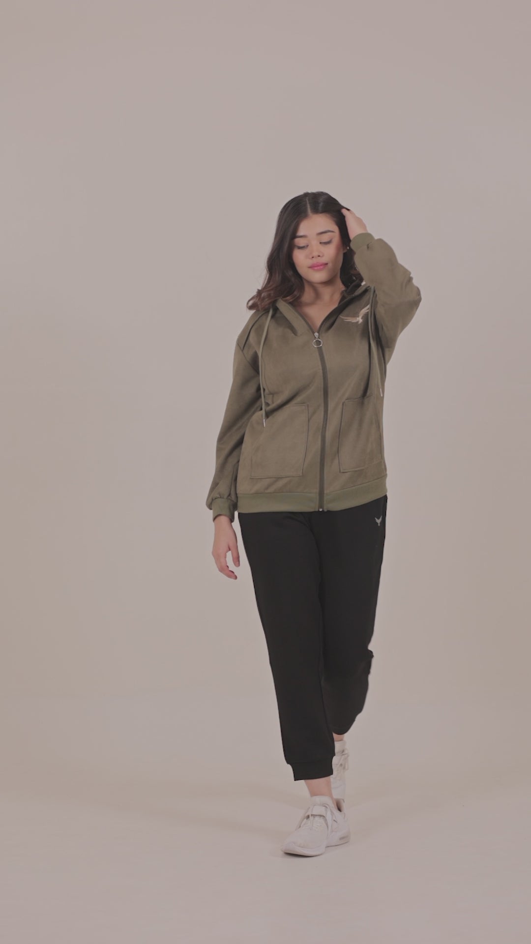 Girl's Premium Oversize Hoodie – D.Green