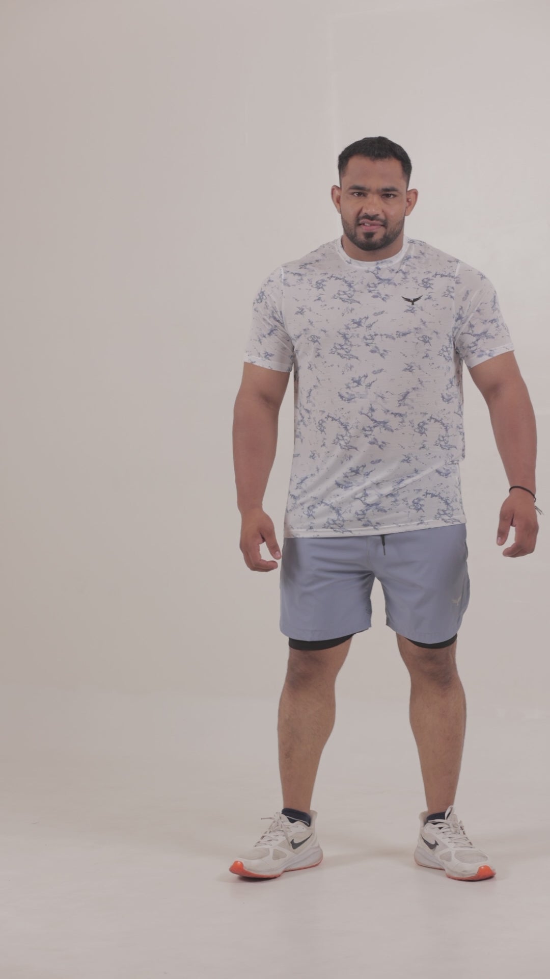 Mens Dry Hybrid T-Shirt – White