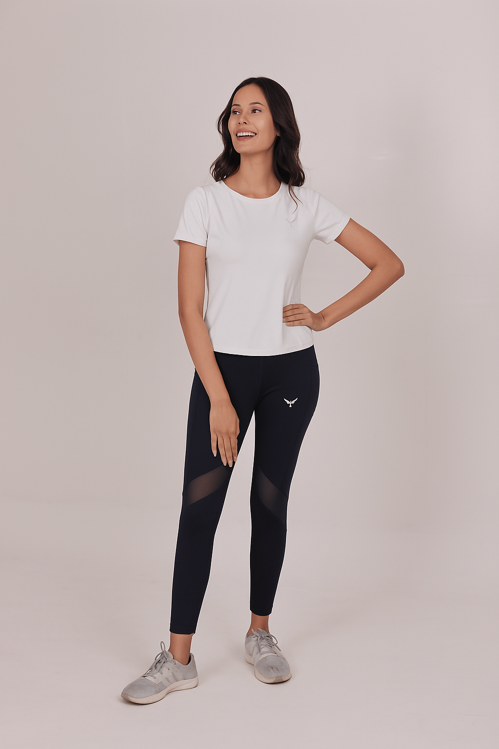 RACERBACK ATHLETIC T-SHIRT – WHITE