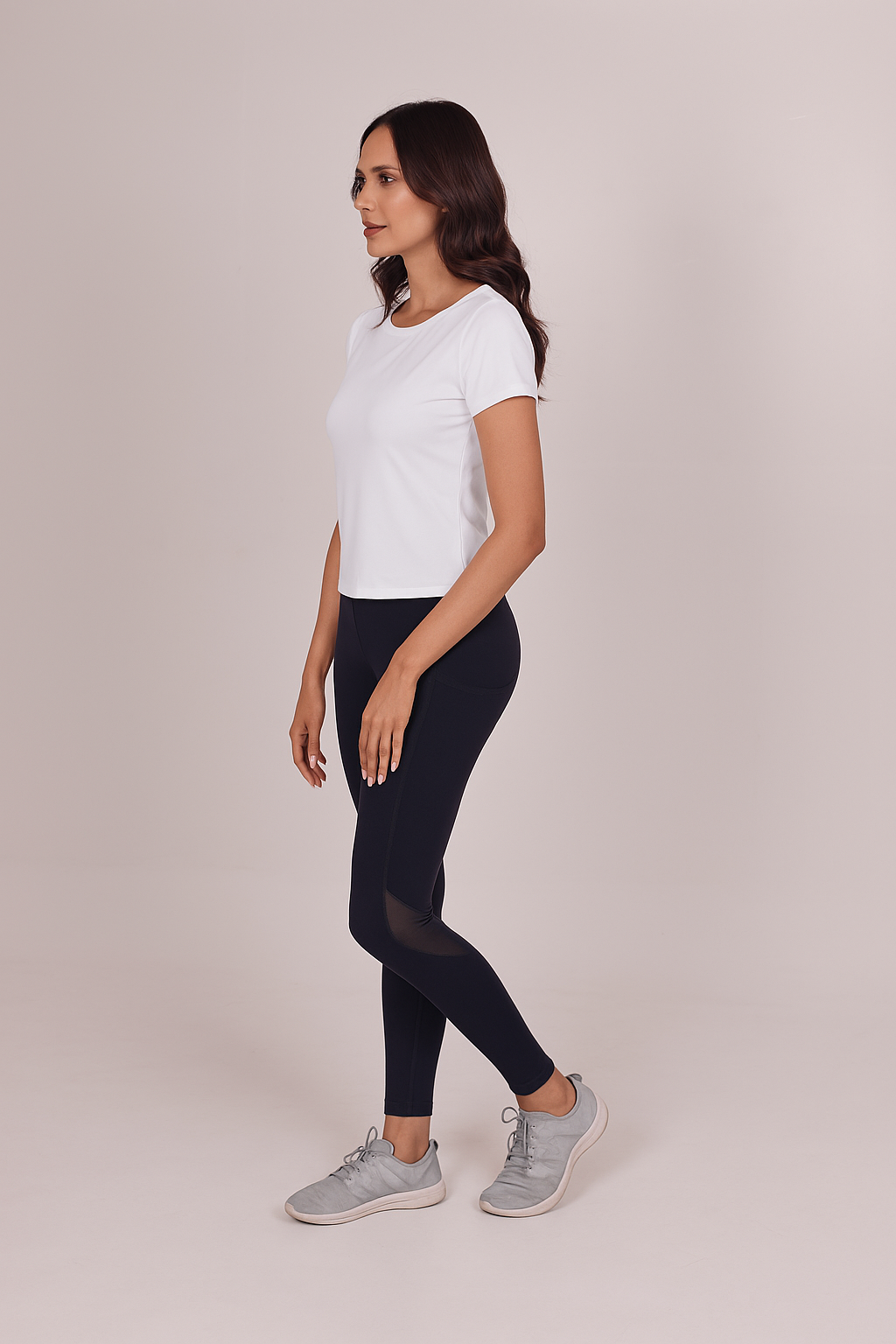 RACERBACK ATHLETIC T-SHIRT – WHITE